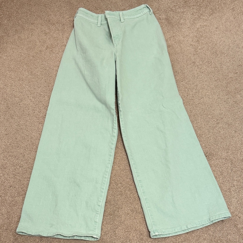 Universal Thread Mint Green Flare Jeans